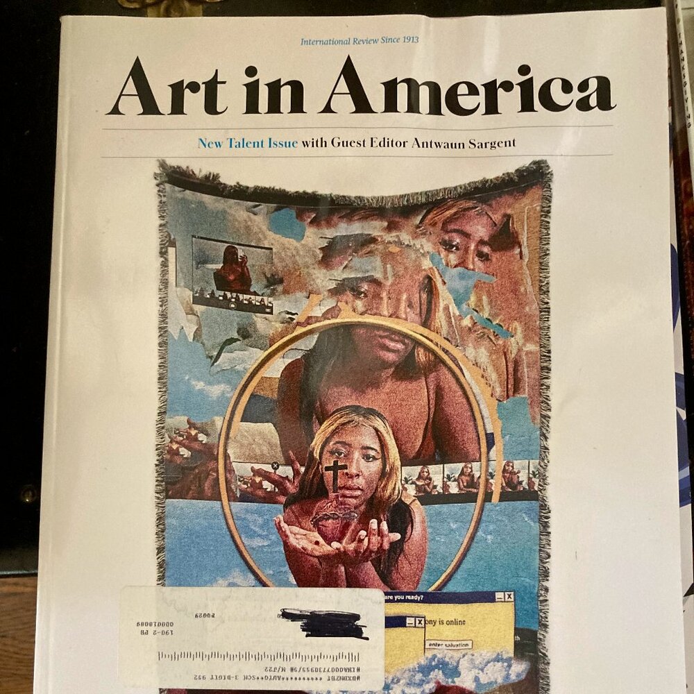 Art in America magazine May June 2021 Qualeasha Wood cover